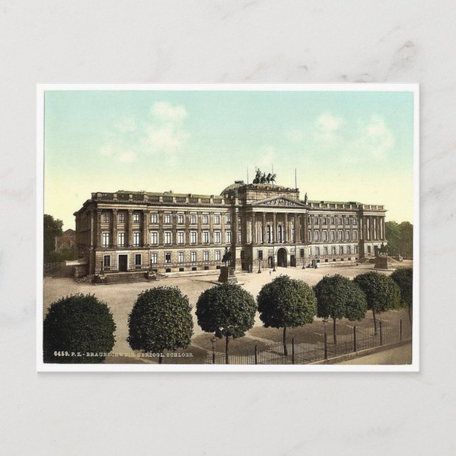 Ducal Castle, Brunswick (dvs. Braunschweig), Germ Vykort (Framsida)