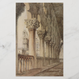 Ducal Palace (av John Ruskin) Brevpapper