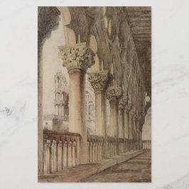 Ducal Palace (av John Ruskin) Brevpapper