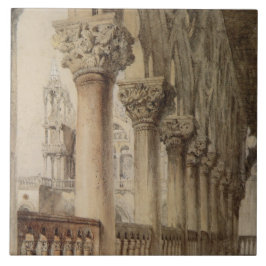Ducal Palace (av John Ruskin) Kakelplatta
