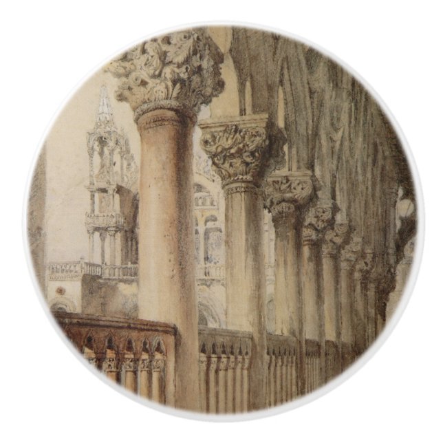 Ducal Palace (av John Ruskin) Knopp (Framsidan)