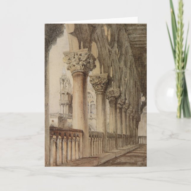 Ducal Palace (av John Ruskin) Kort (Framsida)