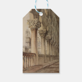 Ducal Palace (av John Ruskin) Presentetikett