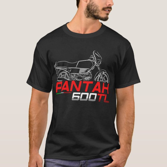 Ducati 600 TL Pantah 1982-1984 T Shirt (Framsida)