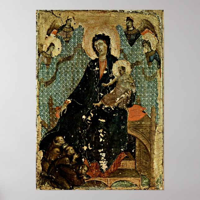 Duccio di Buoninsegna - Franciscans Madonna Poster (Framsidan)