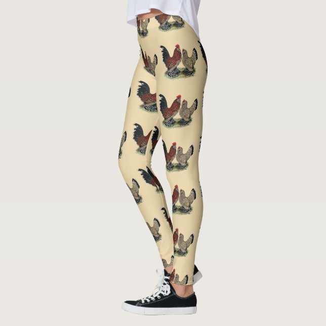 D'Uccle Bantams: Mille Fleur Leggings (Vänster)