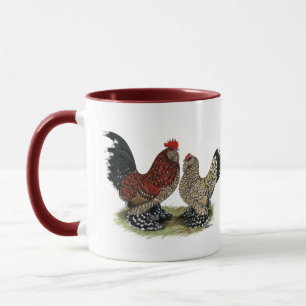D'Uccle Bantams: Mille Fleur Mugg