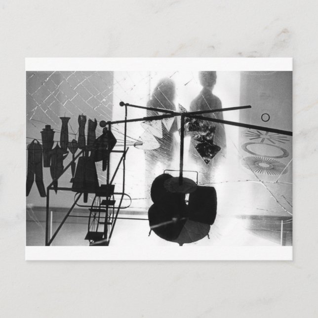 Duchamp Hommage Vykort (Framsida)