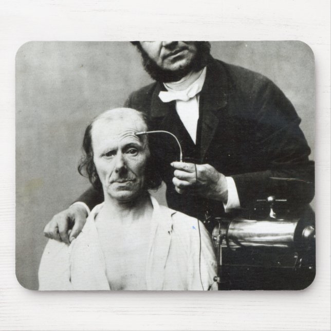 Duchenne de Boulogne med 'en offerpatient Musmatta (Framsidan)