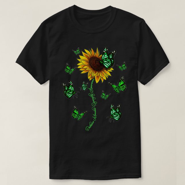 Duchenne Muscular Dystrophy Awareness DMD Related  T Shirt (Design framsida)