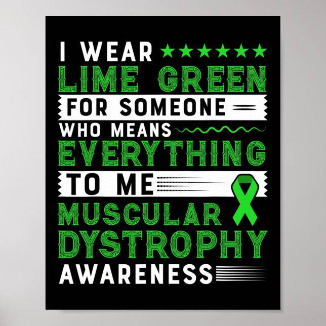 Duchenne Muscular Dystrophy Awareness Poster (Framsidan)