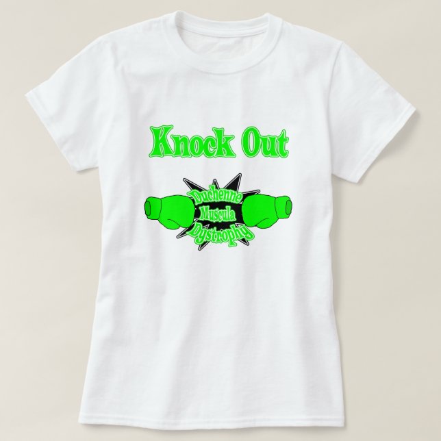 Duchenne muskulös Dystrophy Tee Shirt (Design framsida)