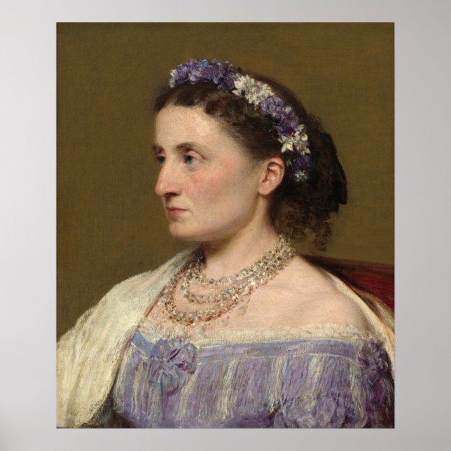 Duchess Fitz-James - Henri Fantin-Latour Fine Art Poster (Framsidan)