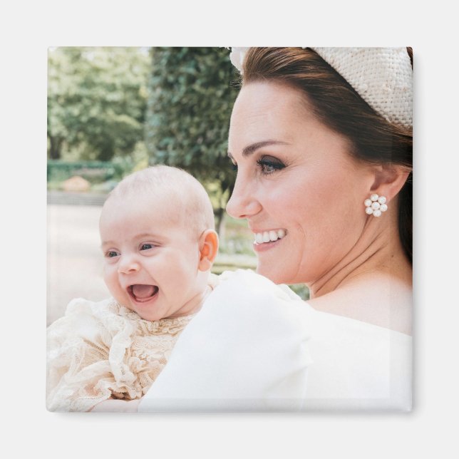 Duchess Kate och Prince Louis Magnet (Framsidan)