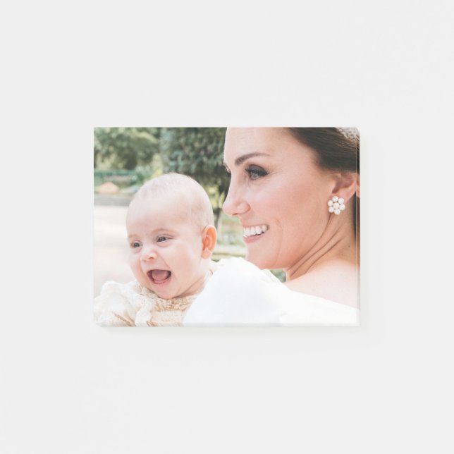 Duchess Kate och Prince Louis Post-it Block (Framsida)