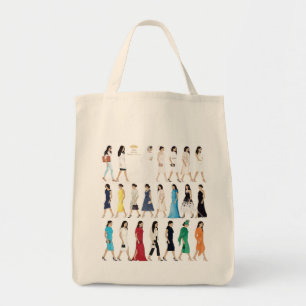 Duchess Meghan Markle Royal Stil Livsmedel Tote Tygkasse