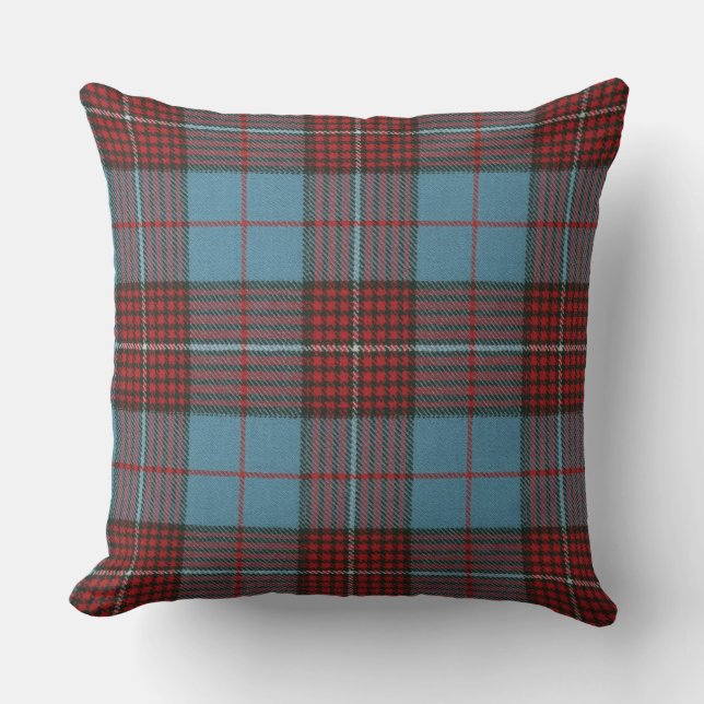 Duchess of Kent Original Tartan Square Kudde (Framsida)