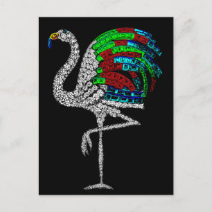 Duchess of Windsor Flamingo Brooch Vykort
