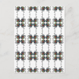 Duchess of Windsor Flamingo Brooch Vykort