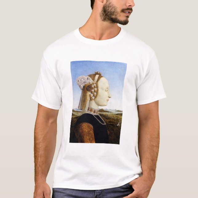 Duchess Urbino - Piero della Francesca T Shirt (Framsida)