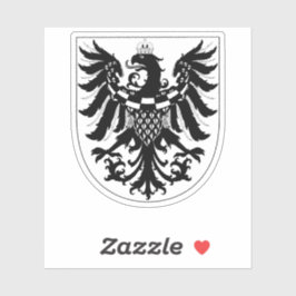 Duchy of Carniola Monochrome Heraldic Art  Klistermärken