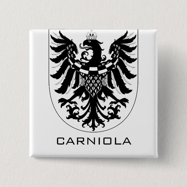 Duchy of Carniola Monochrome Heraldic Art  Knapp (Framsida)