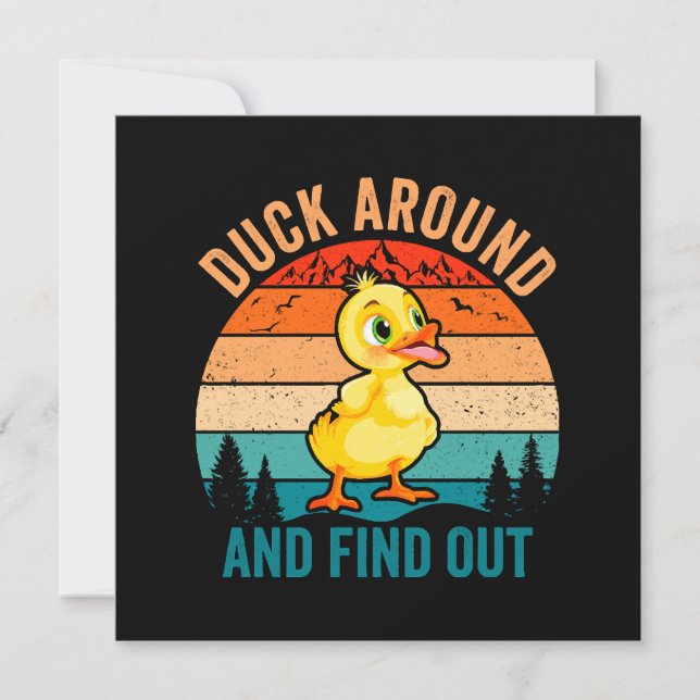 Duck Around And Find Out (Framsida)