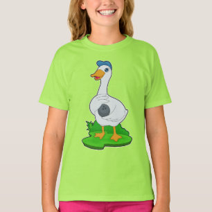 Duck Bowling Bowling ball T Shirt