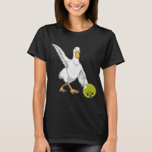 Duck Bowling Bowling ball T Shirt