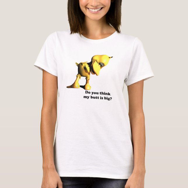 duck butt t shirt (Framsida)