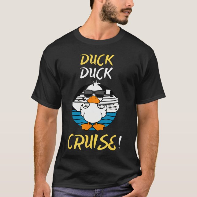 Duck Cruise Boat T Shirt (Framsida)