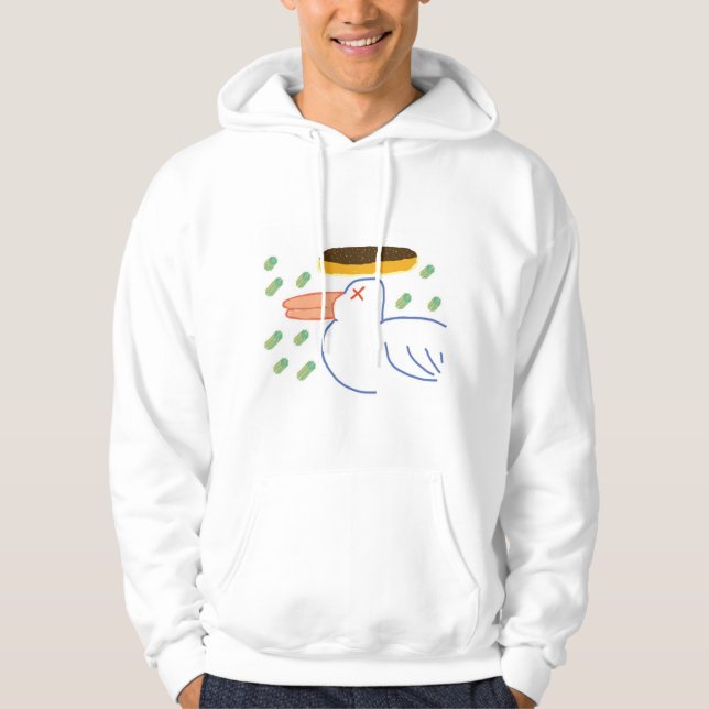 Duck & Donut Hoodie (Framsida)