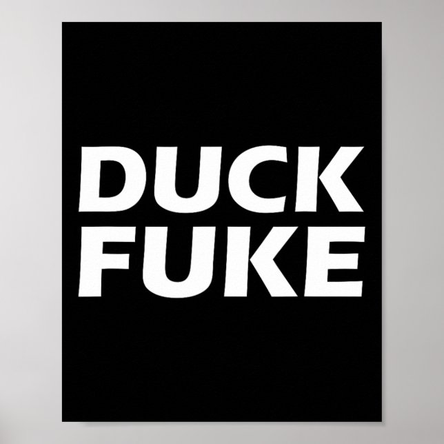Duck E Roligt Skelett Rivalitet  Poster (Framsidan)