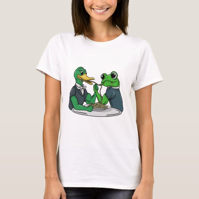 Duck & Frog T-shirt (Framsida)