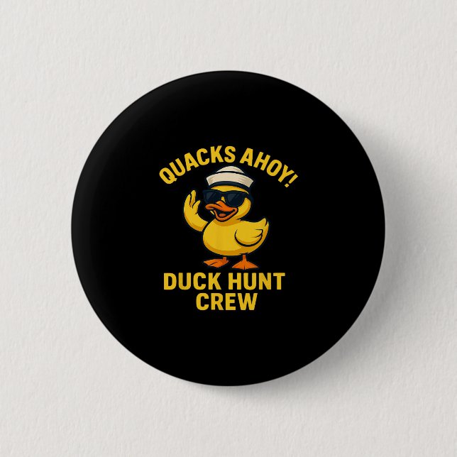 Duck Hunt Crew Gummianka Sök Kryssning Essentials Knapp (Framsida)