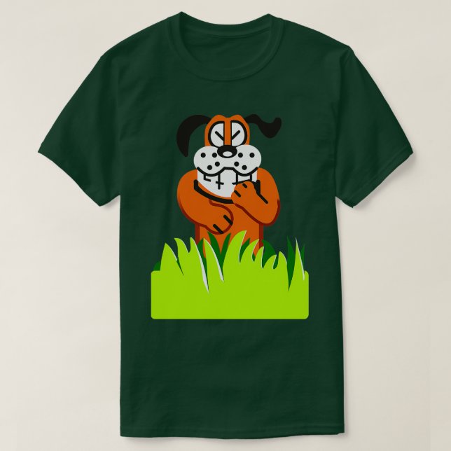 Duck Hunt game loser T Shirt (Design framsida)