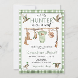 Duck Hunting Baby Shower Inbjudningar