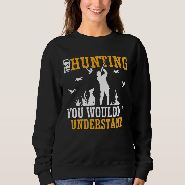 Duck Hunting Waterfowl Hunting A Hunting Thing  2 T Shirt (Framsida)
