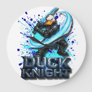 Duck Knight 3D Cyber Duck Warrior T-shirt Stor Klocka