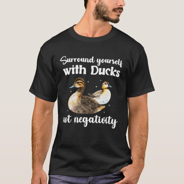 Duck Mom Duck Owner Duck  Duck Mama T Shirt (Framsida)