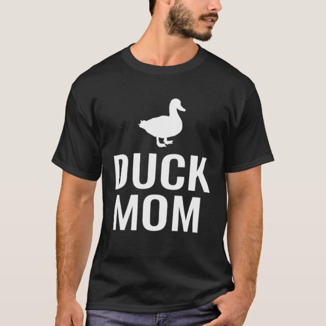 Duck Mom T Shirt (Framsida)