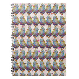 Duck named Rainbow Anteckningsbok