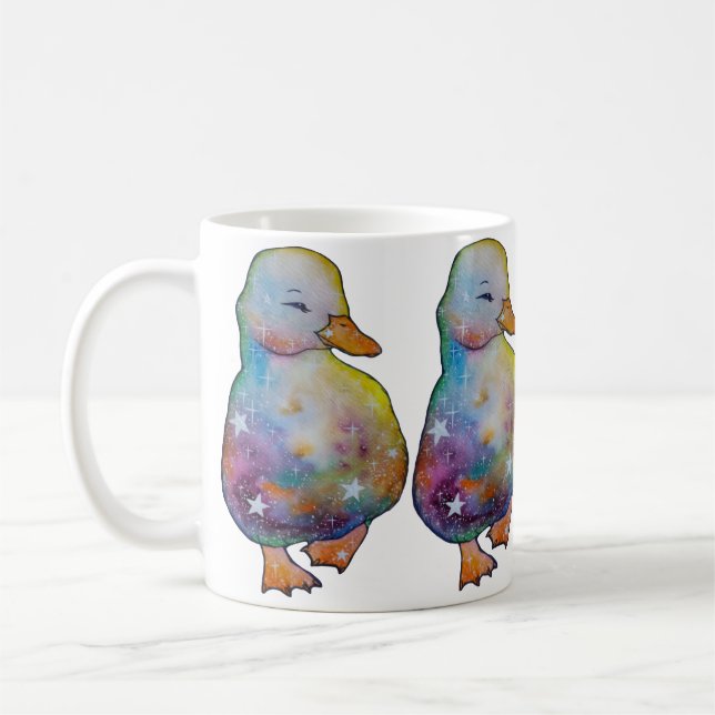 Duck named Rainbow Kaffemugg (Vänster)