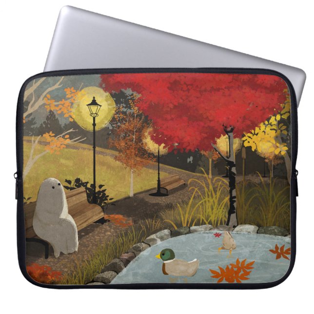Duck Pond - Autumn Laptop Fodral (Framsidan)