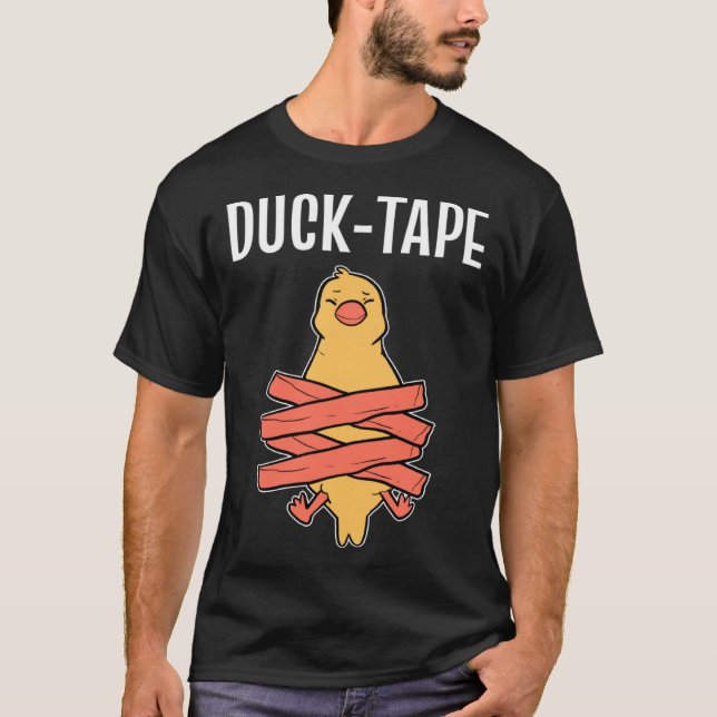 Duck Tape Animal Lover T Shirt (Framsida)