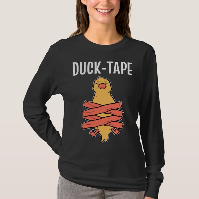 Duck Tape Animal Lover T Shirt (Framsida)