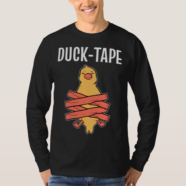 Duck Tape Animal Lover T Shirt (Framsida)