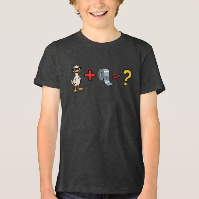 Duck Tape Wordplay T Shirt (Framsida)