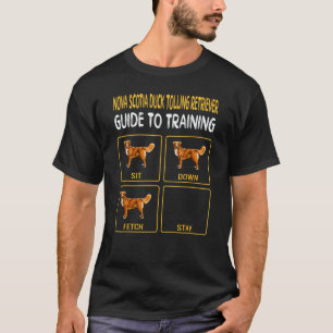 Duck Tolling Retrievers Guide till träning av hund T Shirt
