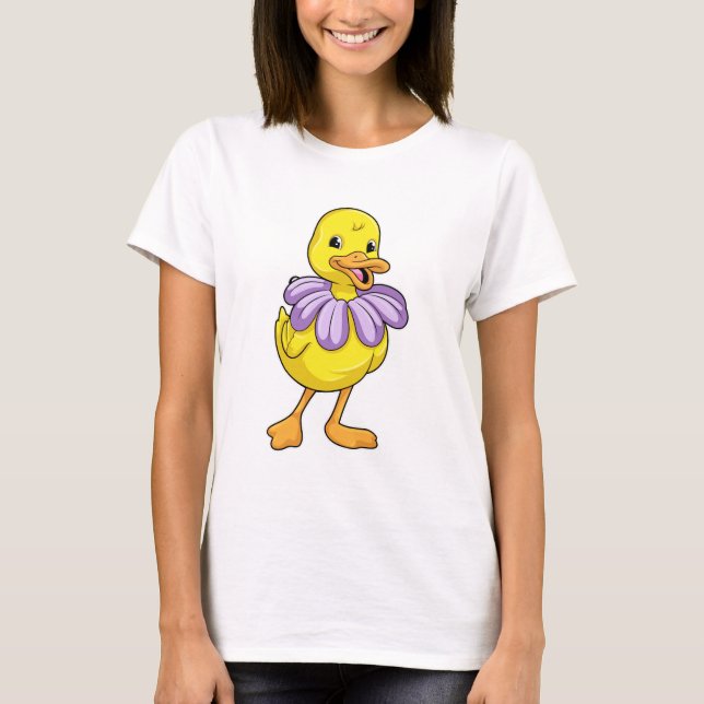 Duck with Daisy T Shirt (Framsida)